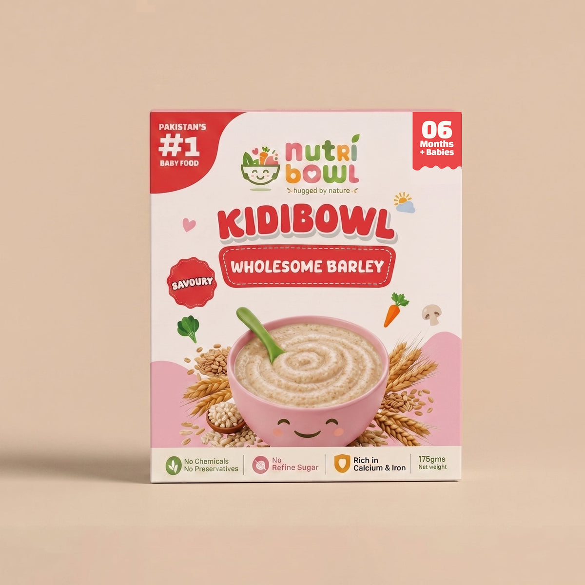 Nutri Bowl Wholesome Barley Savory porridge