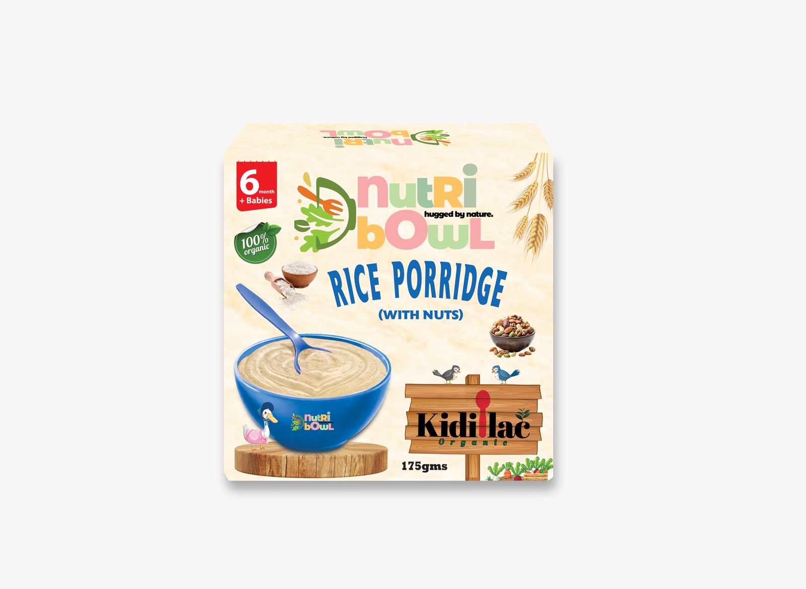 Rice Porridge With Nuts